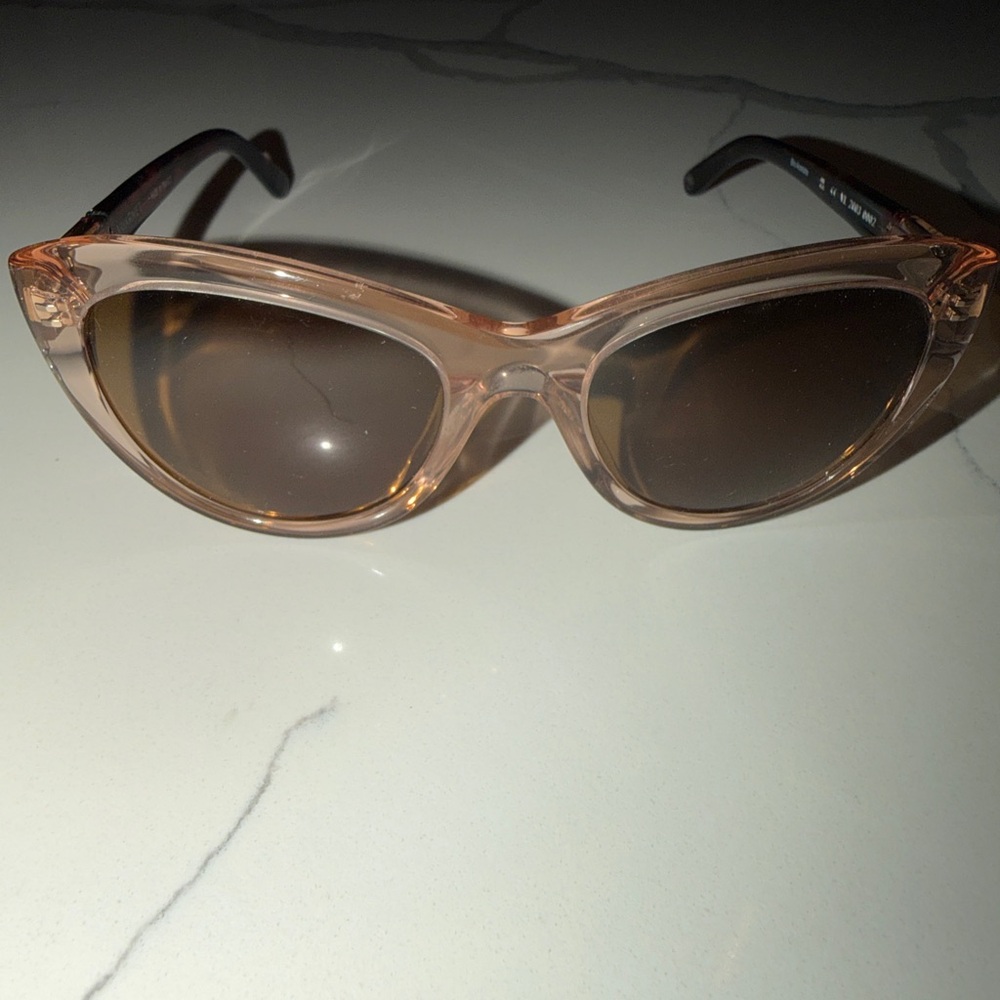 Vuarnet Tan & Light Pink Cat-Eye Sunglasses - Picture 4 of 10